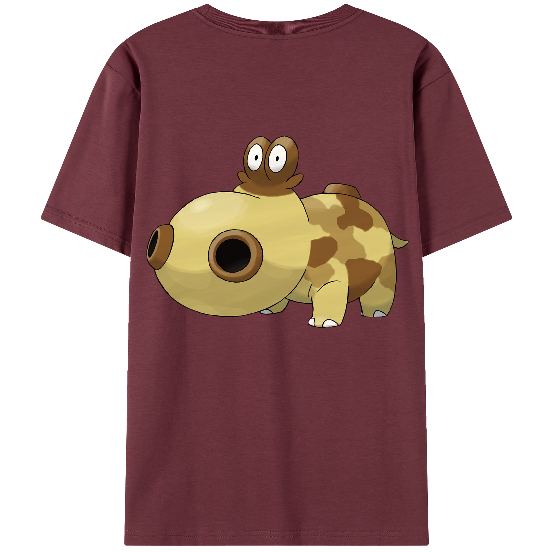 （画像用） ポケットモンスター Pokémon 綿100％半袖Tシャツ（背面プリント）